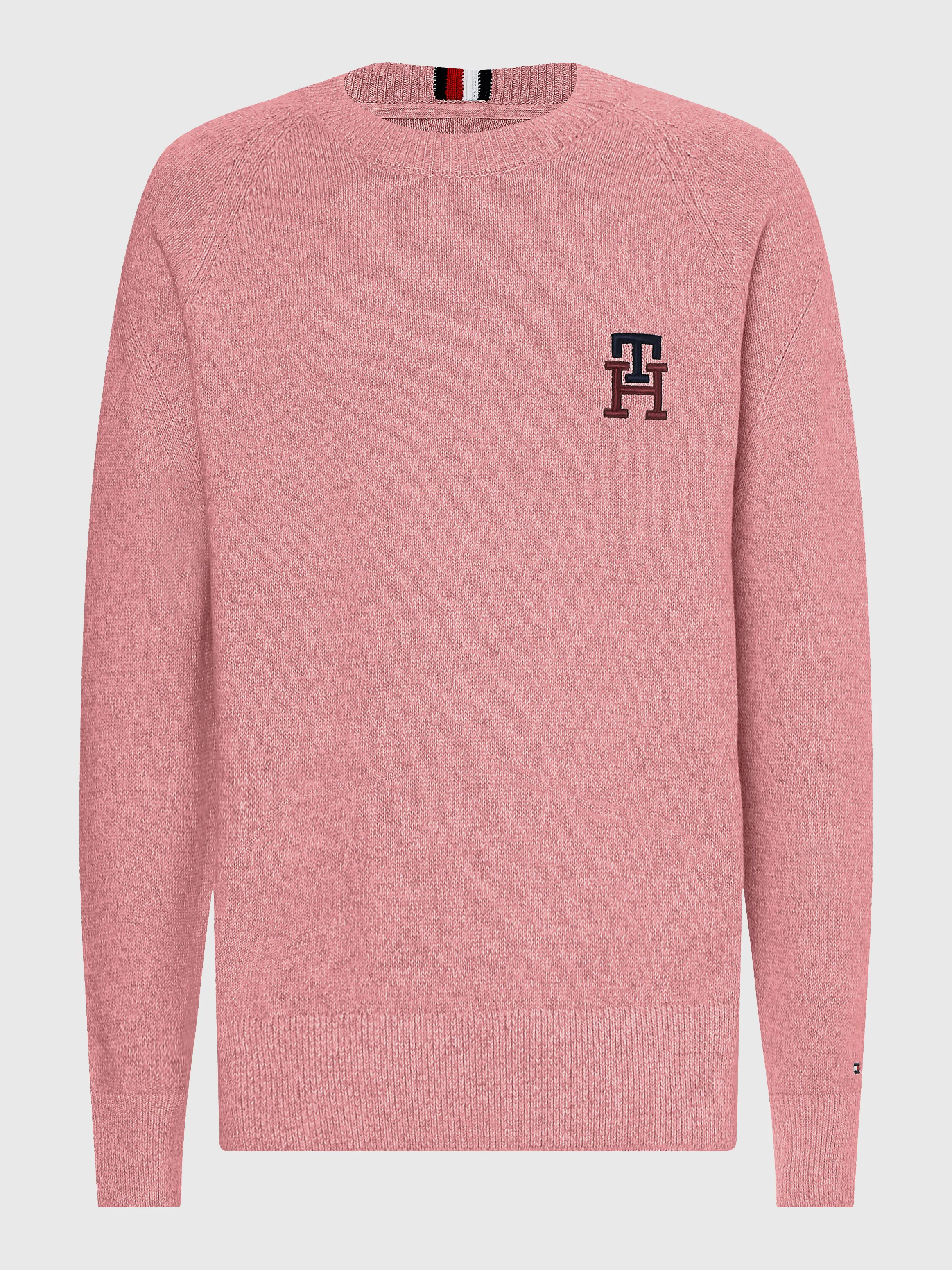 Th Monogram Supima Relaxed Jumper | Sweatshirts & Hoodies | Tommy Hilfiger