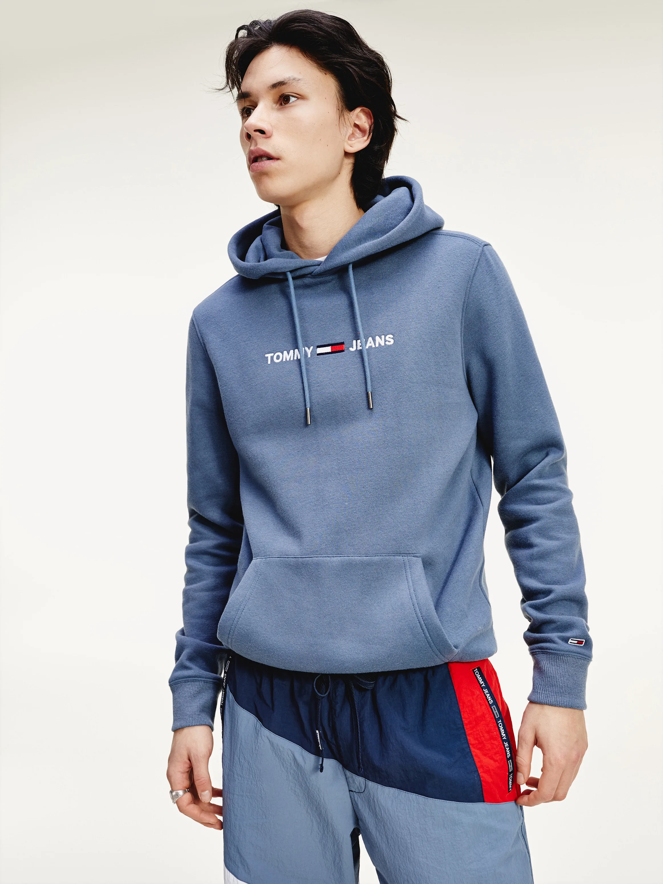 Tommy Jeans Straight Logo Hoodie | Sweatshirts & Hoodies | Tommy Hilfiger