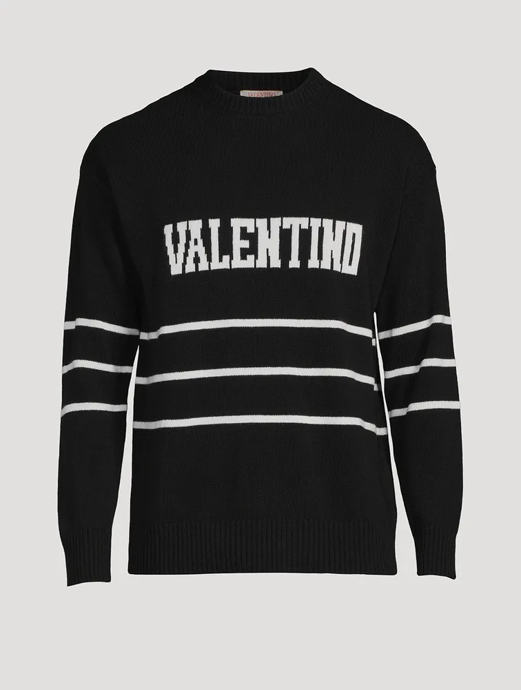 VALENTINO Wool Crewneck Sweater