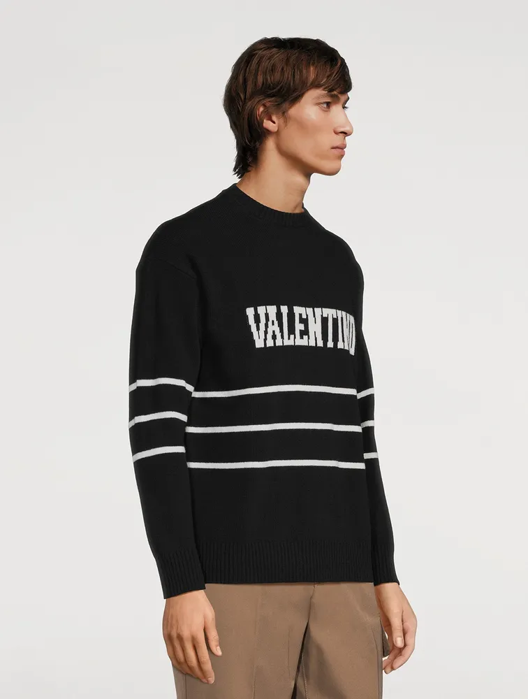 VALENTINO Wool Crewneck Sweater