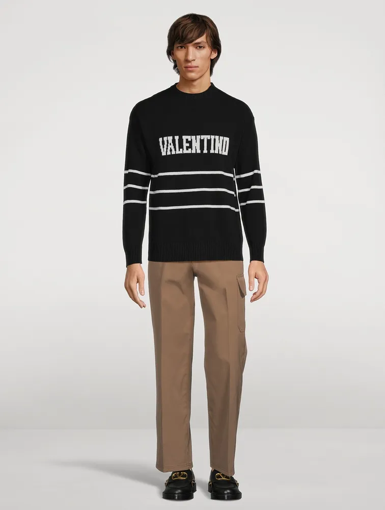 VALENTINO Wool Crewneck Sweater