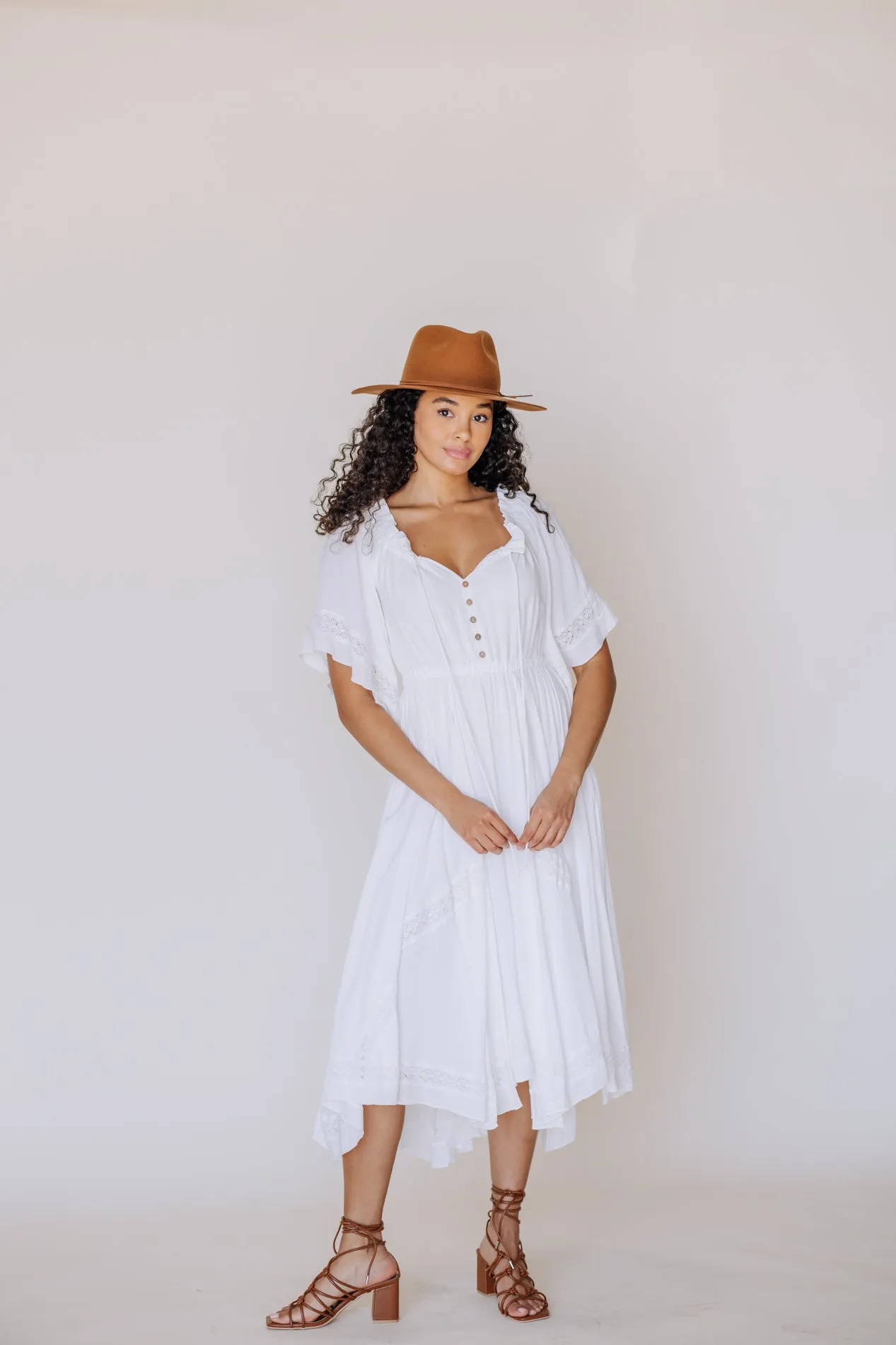 Venice Dress in White