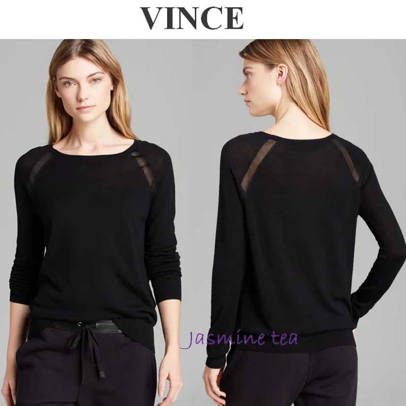 Vince  |Cotton V-neck & Crew neck