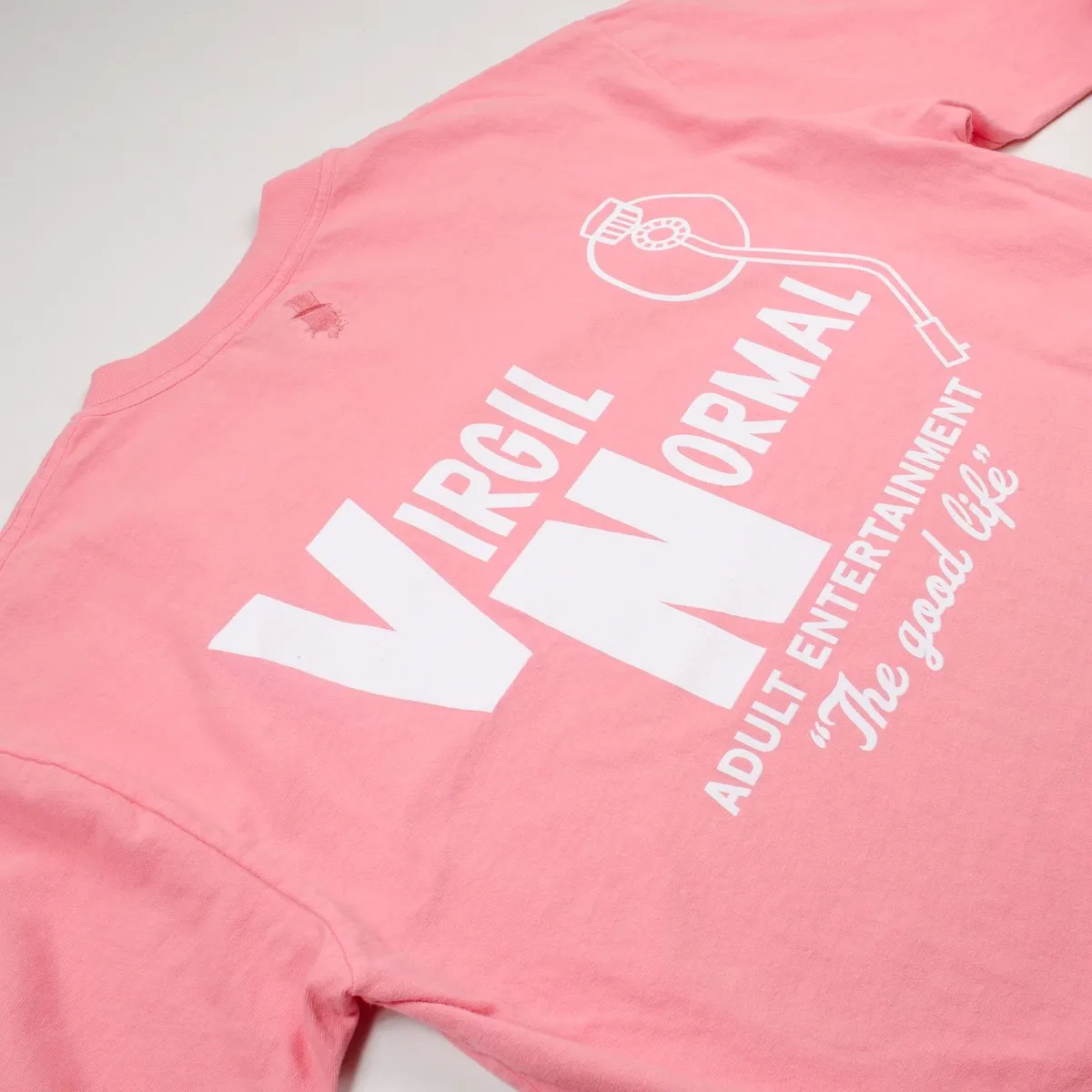 Virgil Normal - Hot Dog Mania LS T-shirt - Pink