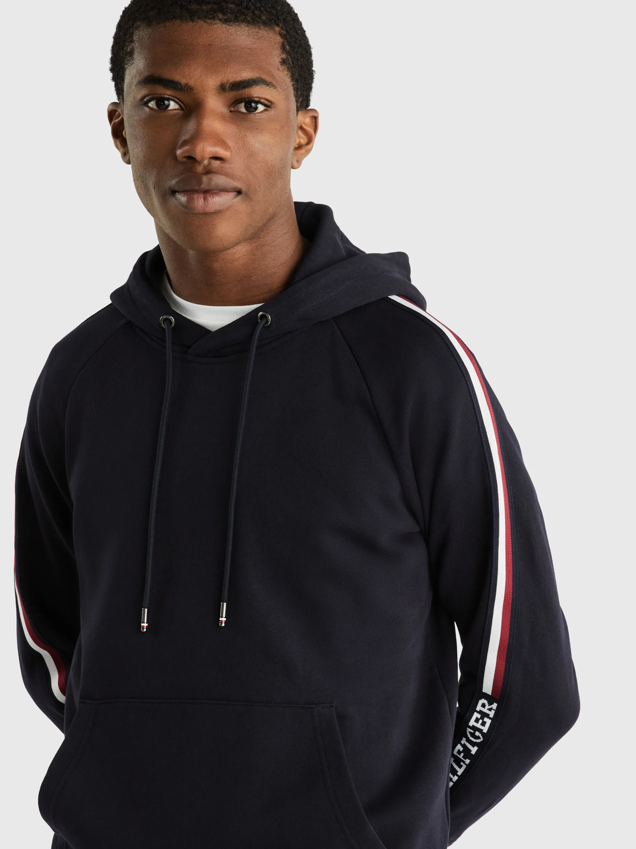 WCC Global Stripe Hoodie | Sweatshirts & Hoodies | Tommy Hilfiger