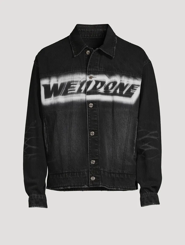 WE11DONE Multi-Washed Trucker Jacket