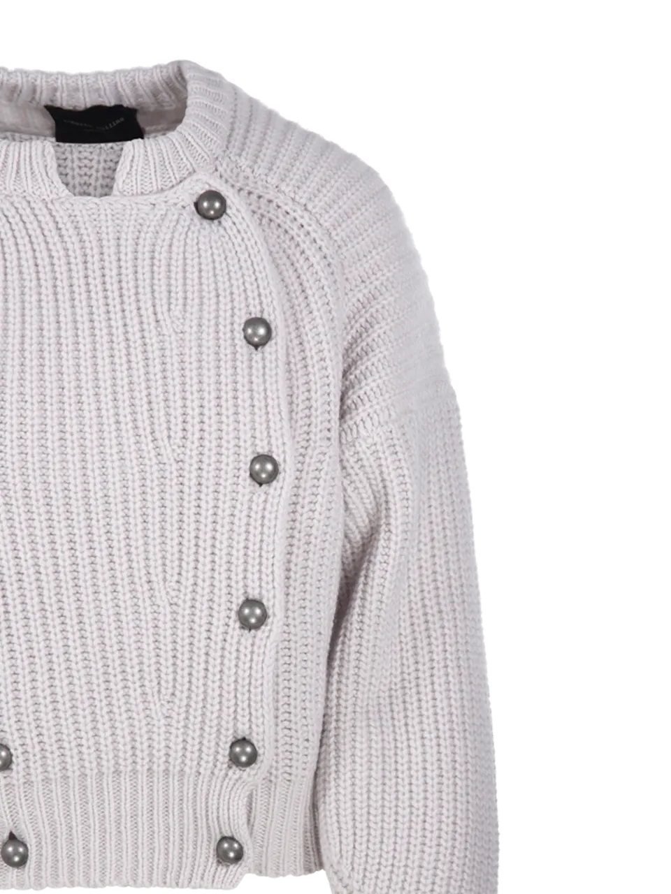 WOMAN ROBERTO COLLINA NUDE WOOL SWEATER