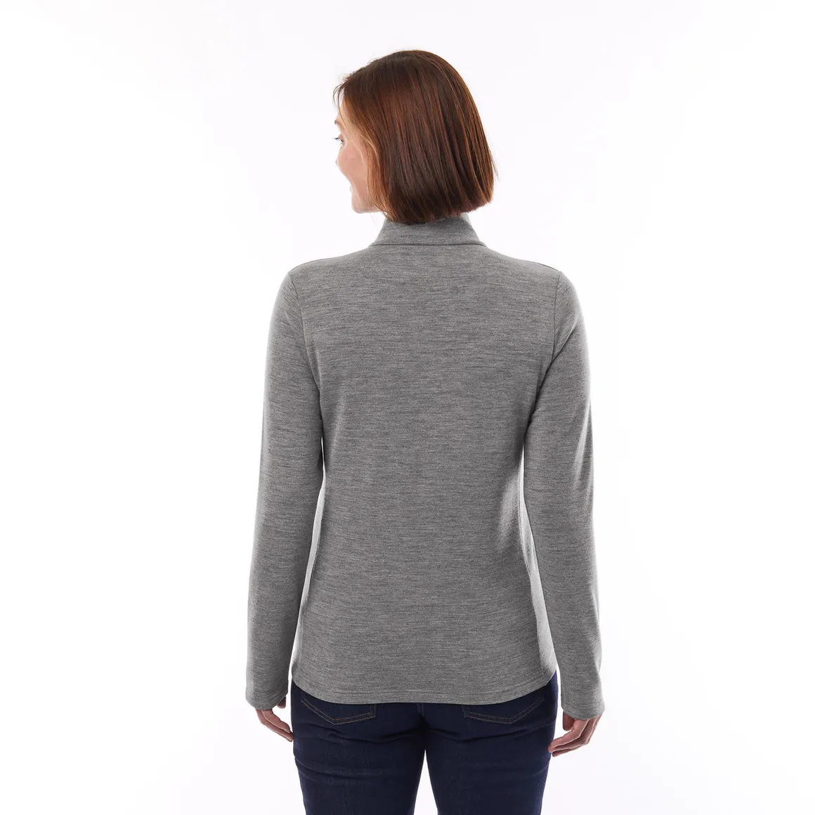 Women's Radiant Merino Jacket Dark Grey Marl