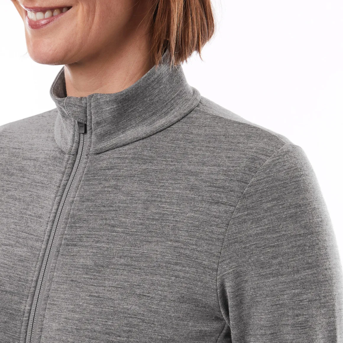 Women's Radiant Merino Jacket Dark Grey Marl