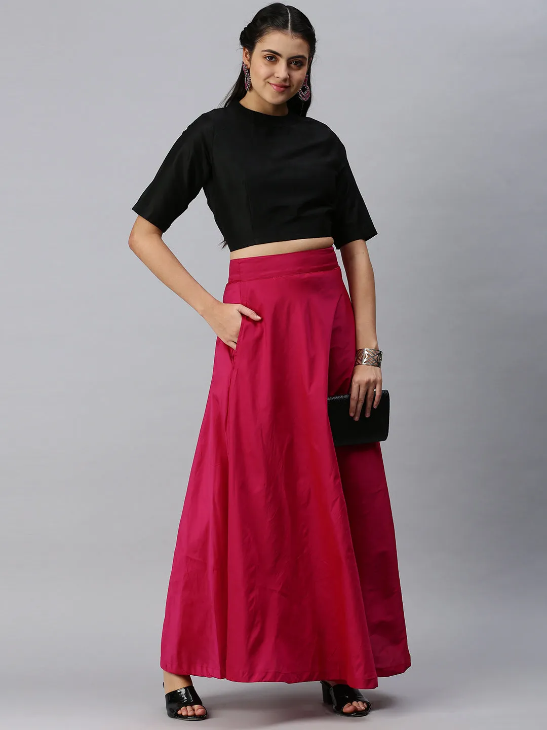 Women's Skirt Magenta