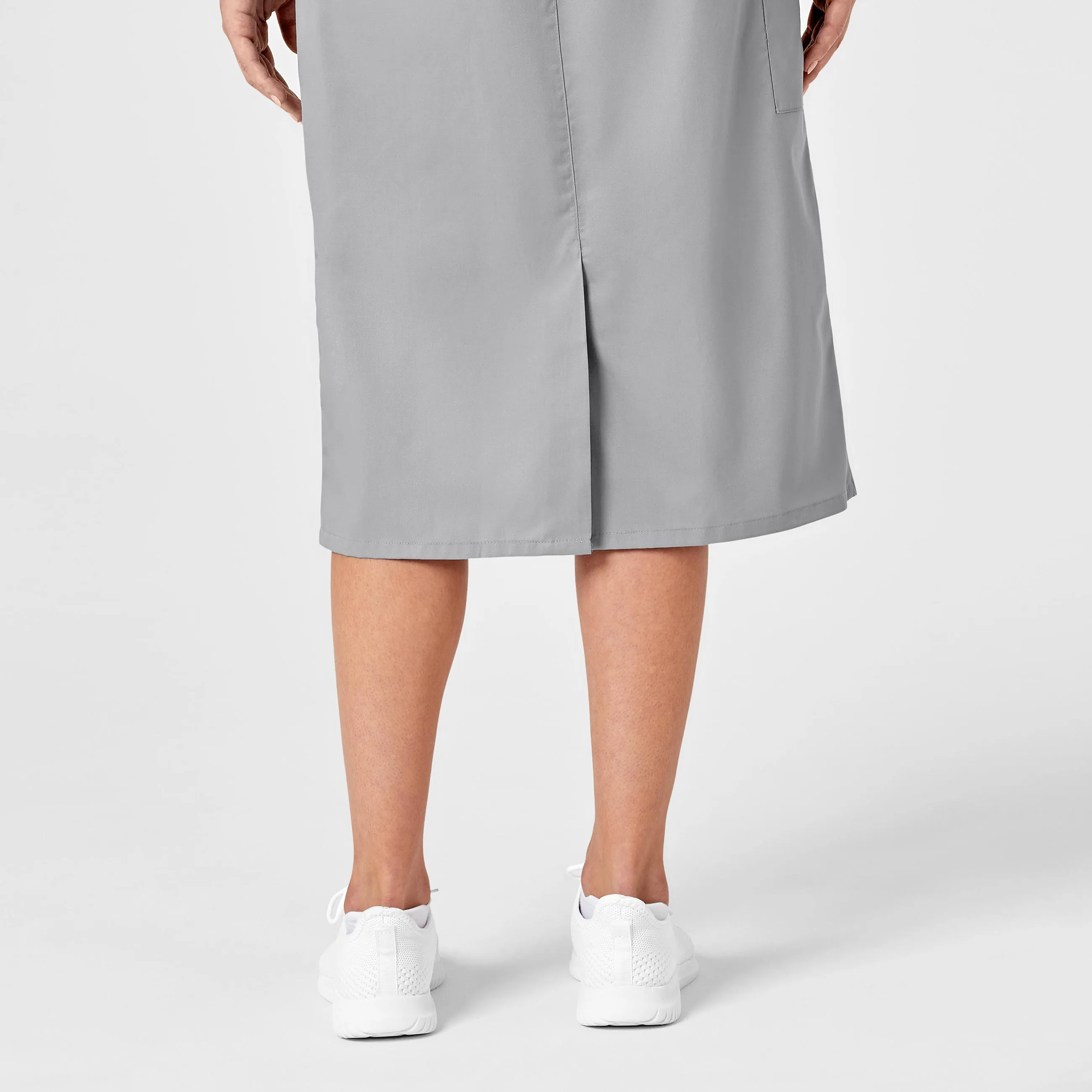 WonderWORK Women's Pull On Cargo Scrub Skirt - Grey