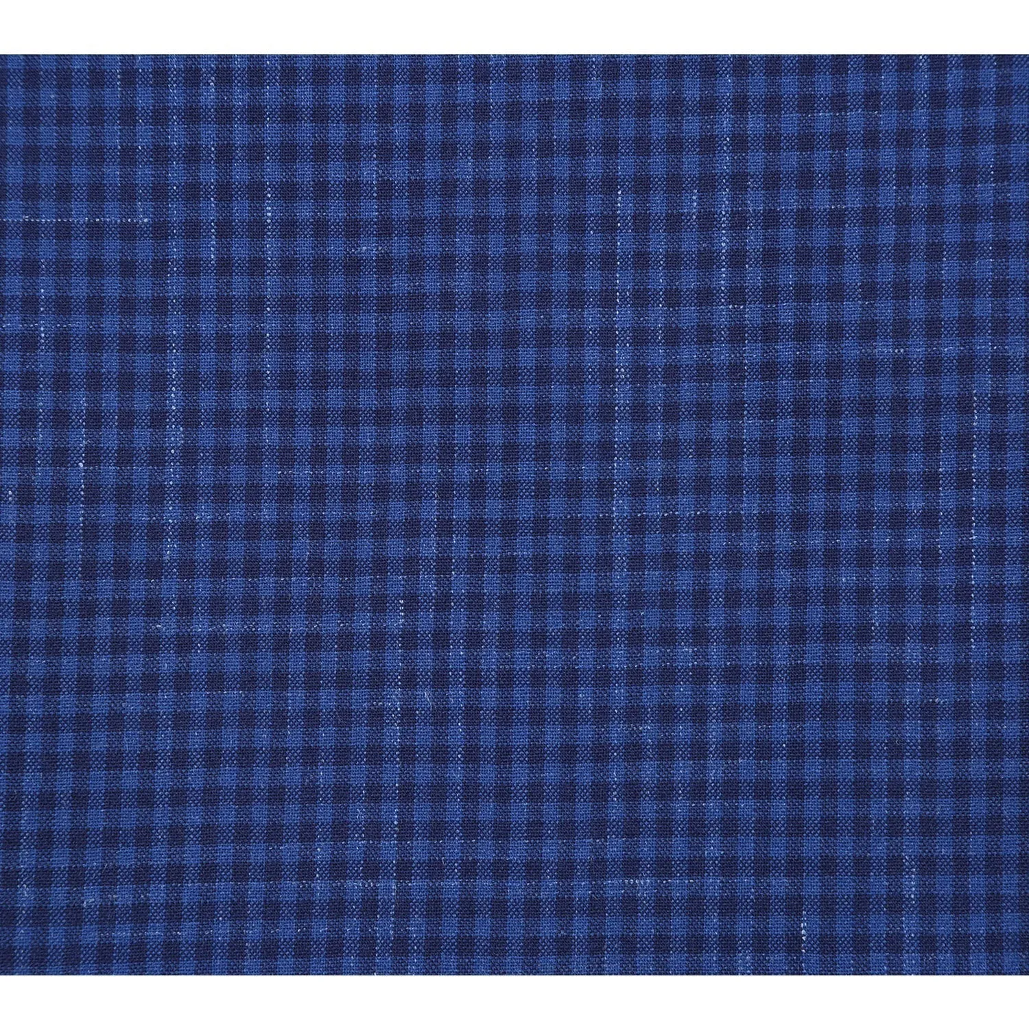 Wool Stretch with Linen Double Breasted SLIM FIT Suit in Blue Mini Check (Short, Regular, and Long Available) by English Laundry