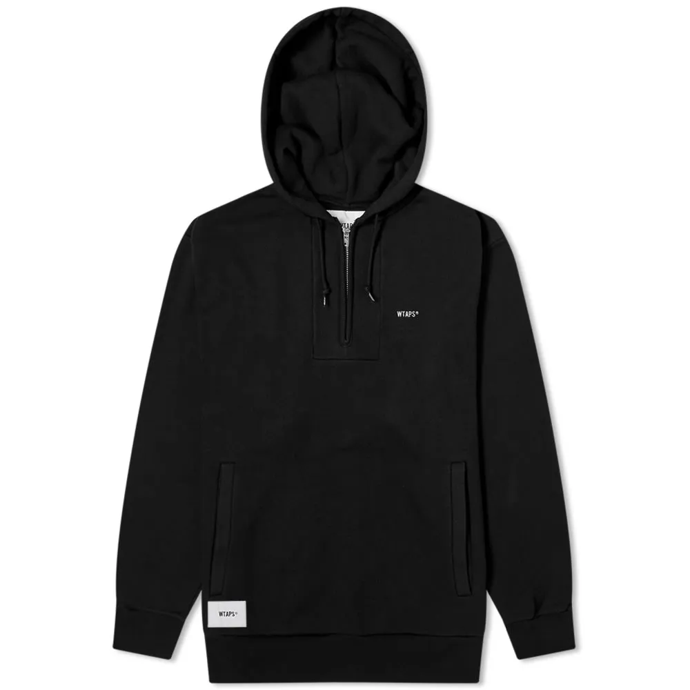 WTAPS Outrigger 02 Half Zip SweatBlack