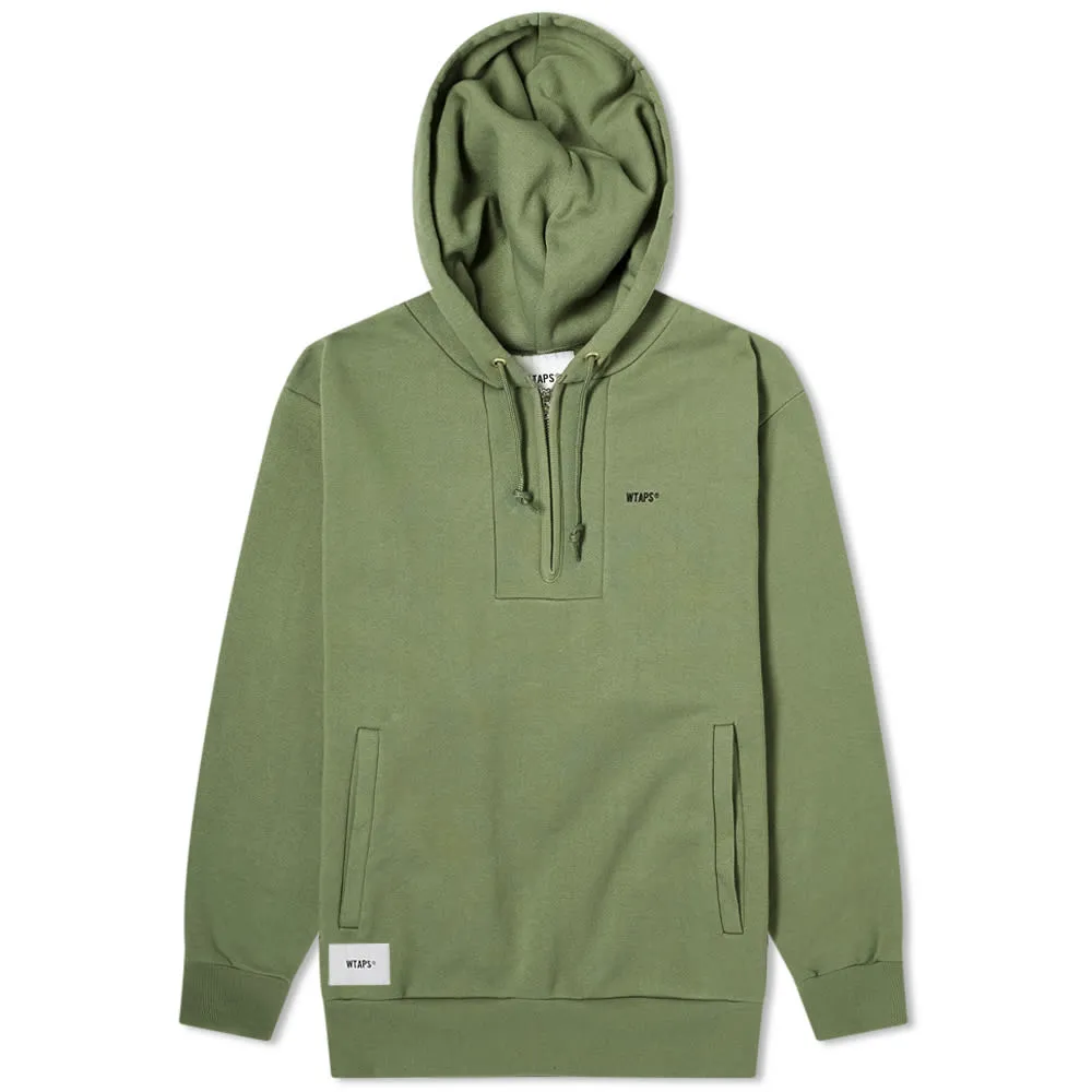 WTAPS Outrigger 02 Half Zip SweatOlive Drab